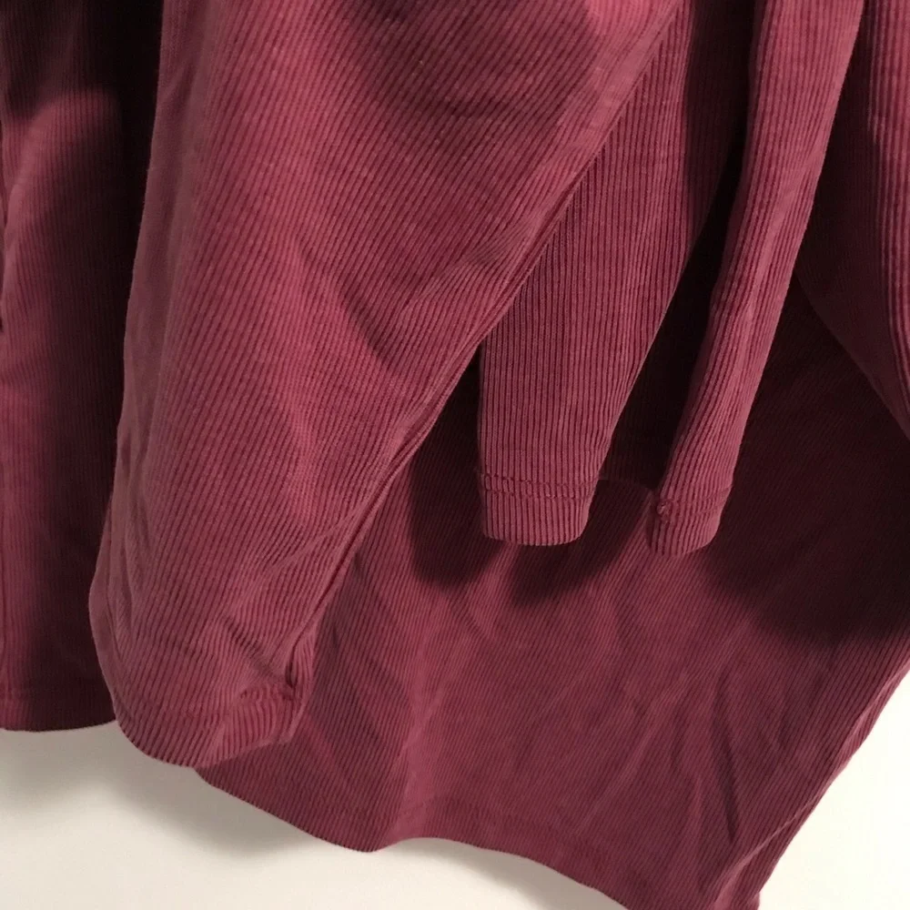 NWT Free People knot tie front ribbed jersey Large